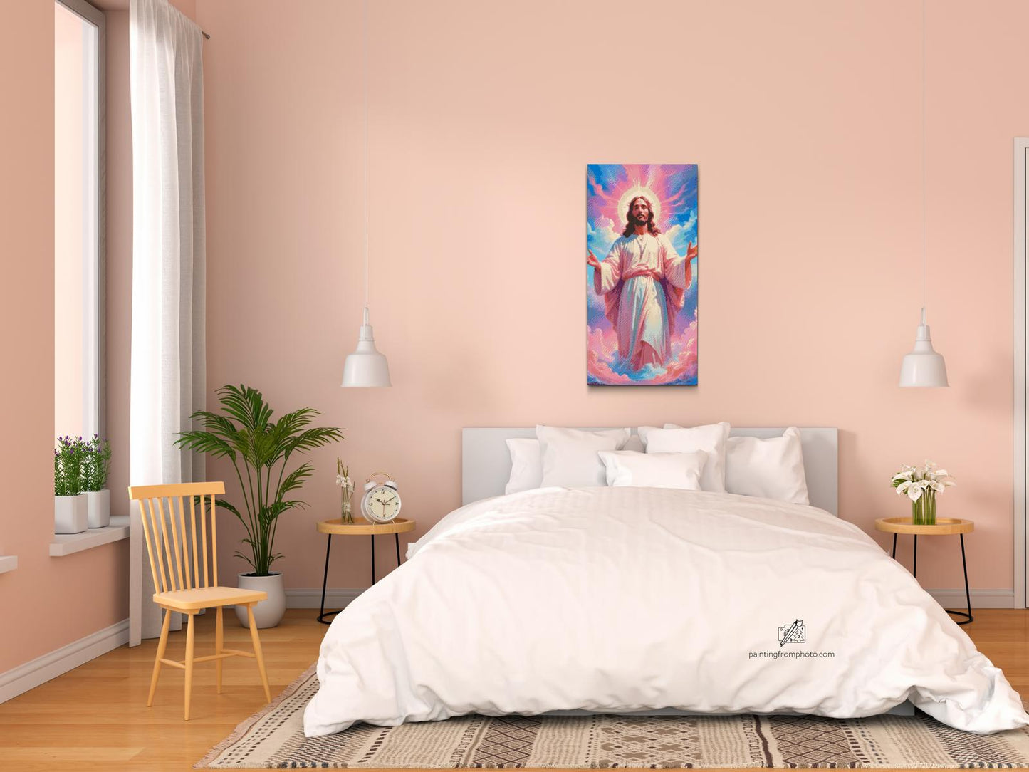 Diamond Painting - Jesus i himlen