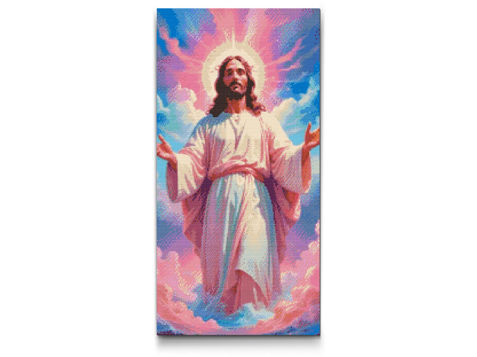 Diamond Painting - Jesus i himlen