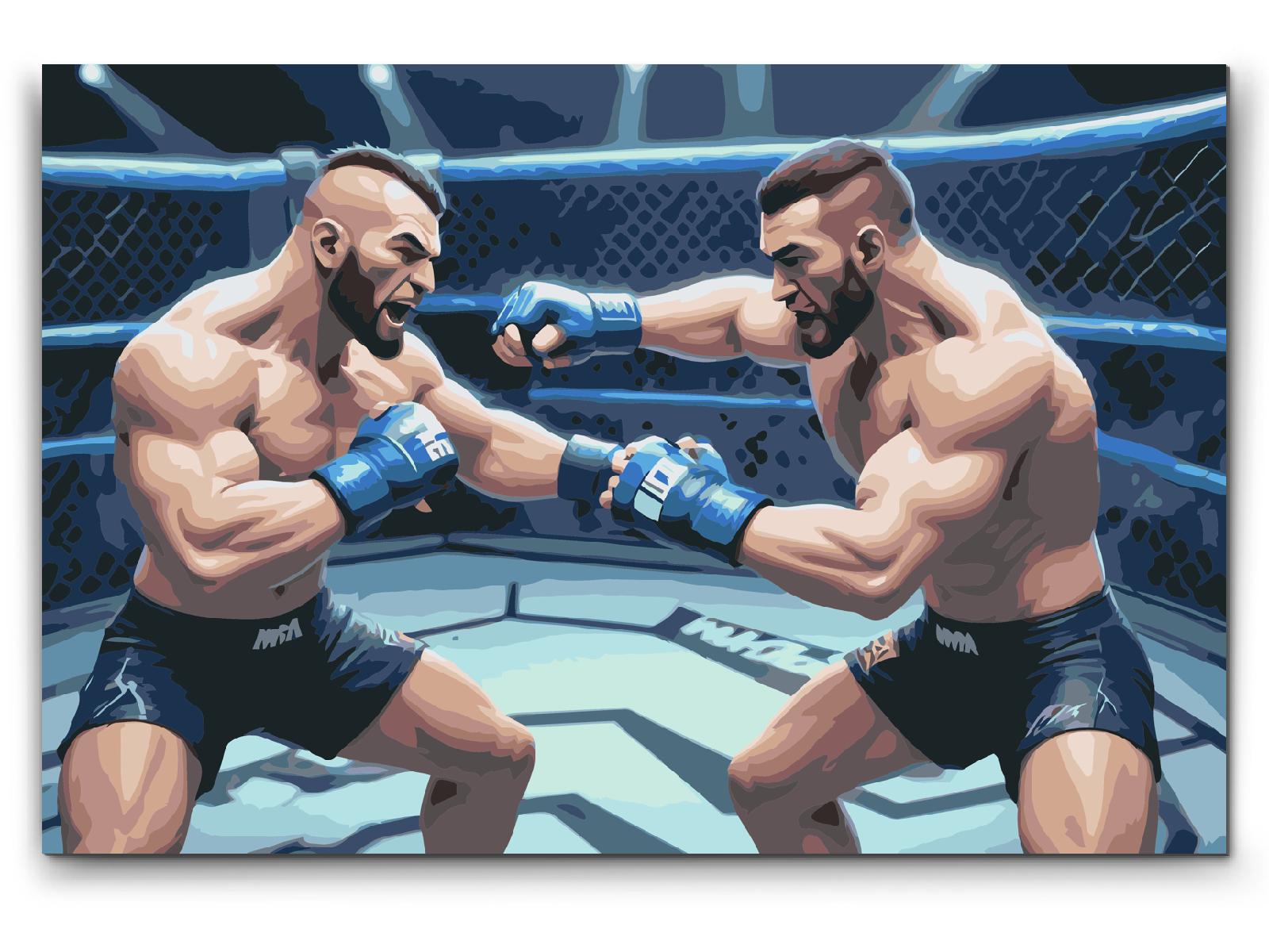 Paint by Numbers - MMA-brydere