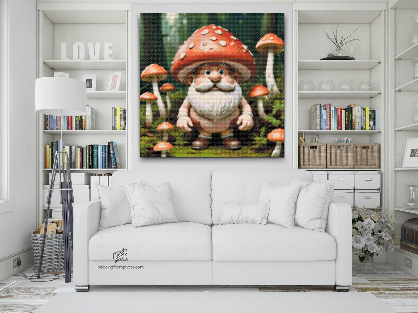 Diamond Painting - Svampe-bedstefar