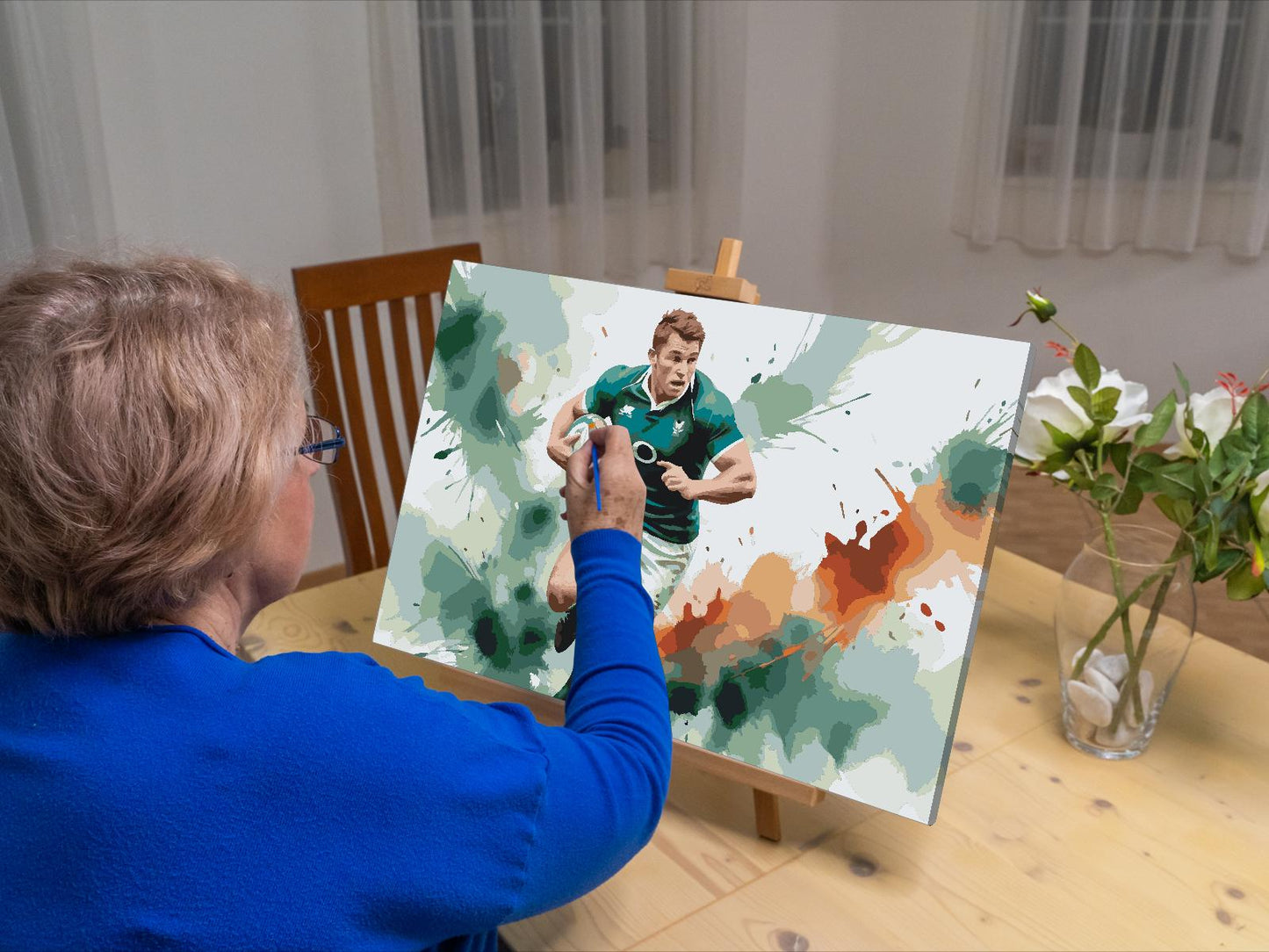 Paint by Numbers - Rugbyspiller