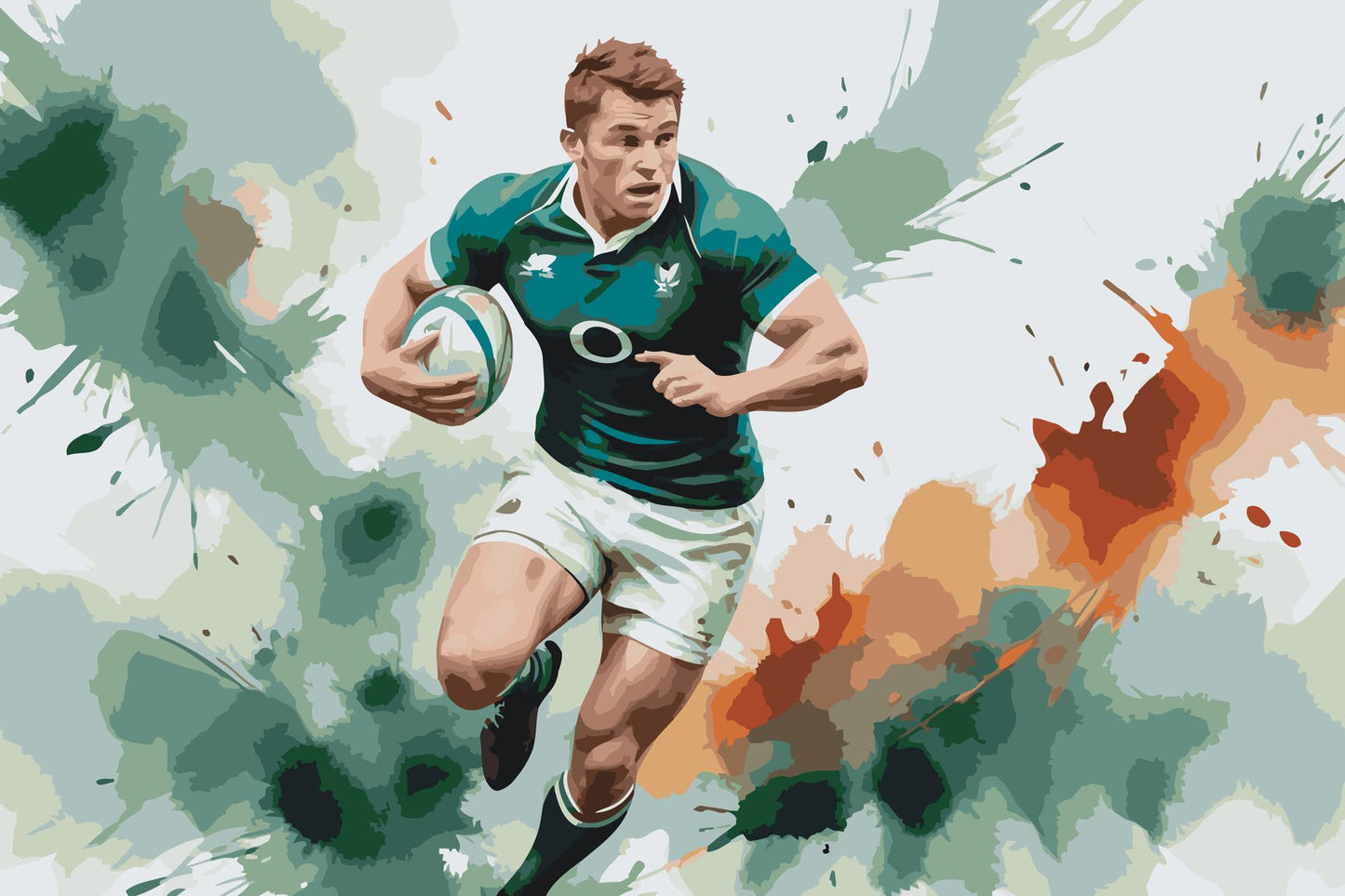 Paint by Numbers - Rugbyspiller