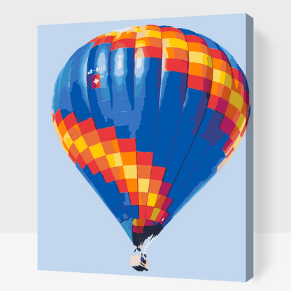 Paint by Numbers - Varmluftballon