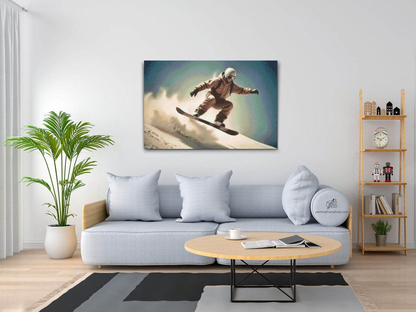 Diamond Painting - Snowboarder