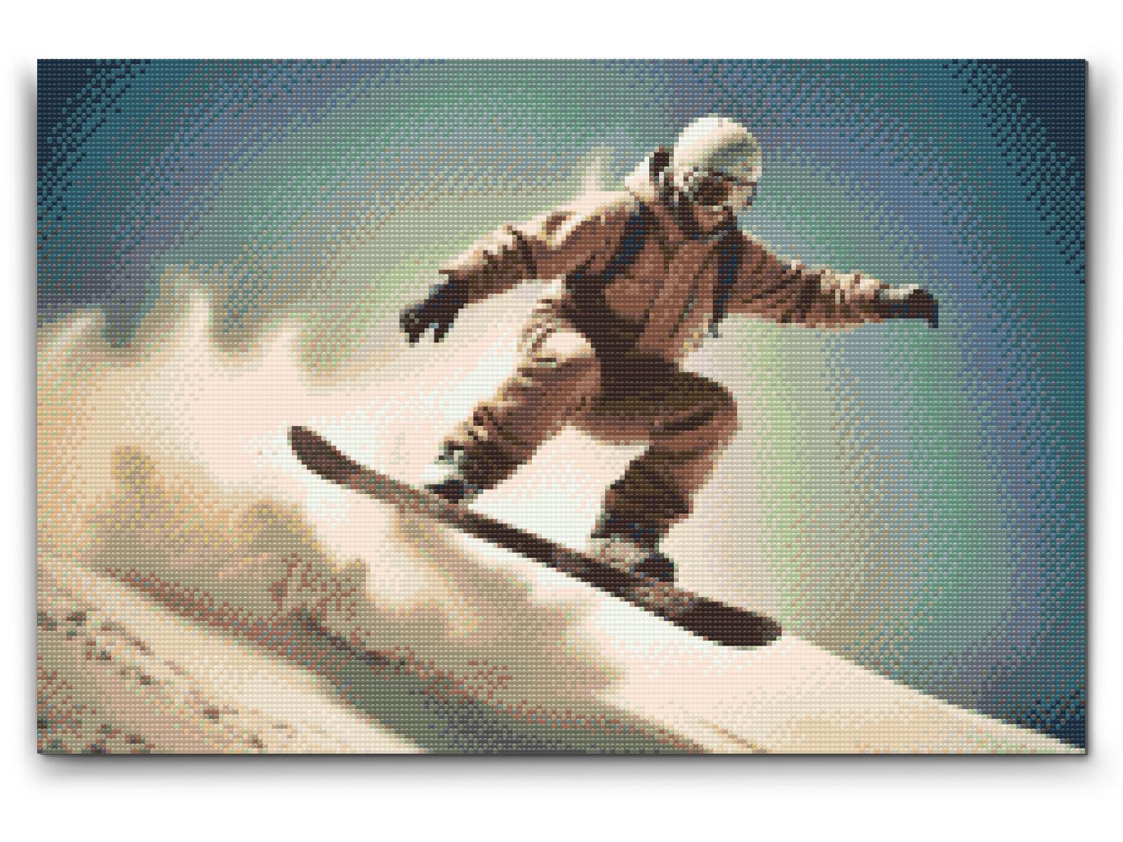 Diamond Painting - Snowboarder