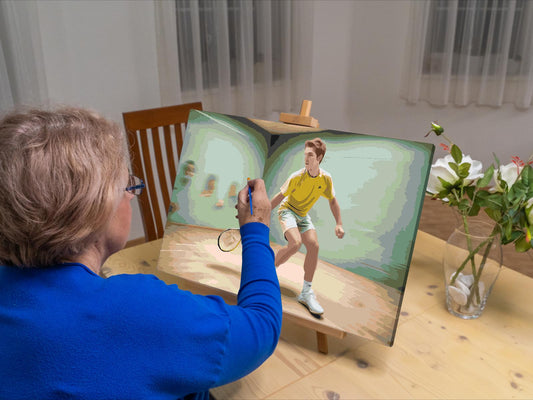 Paint by Numbers - Squash