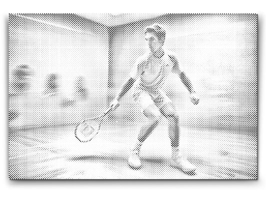 Mal-med-prikker -  Squash