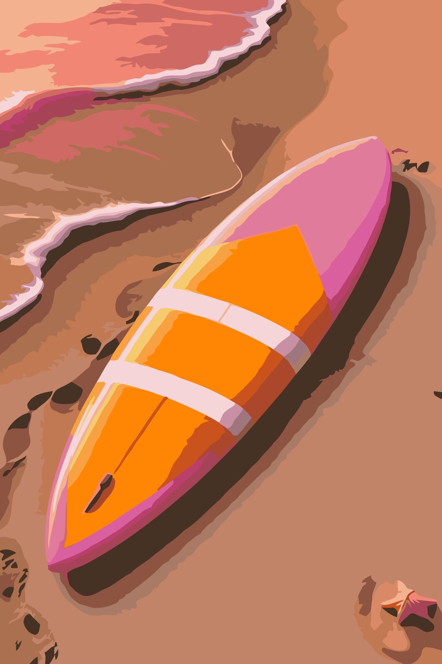 Paint by Numbers - Surf