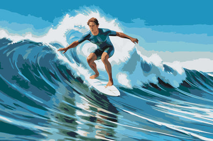 Paint by Numbers - Surfing til søs