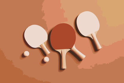 Paint by Numbers - Bordtennis