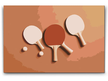 Paint by Numbers - Bordtennis