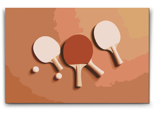 Paint by Numbers - Bordtennis
