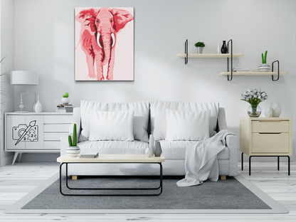 Paint by Numbers - Pink Elephant