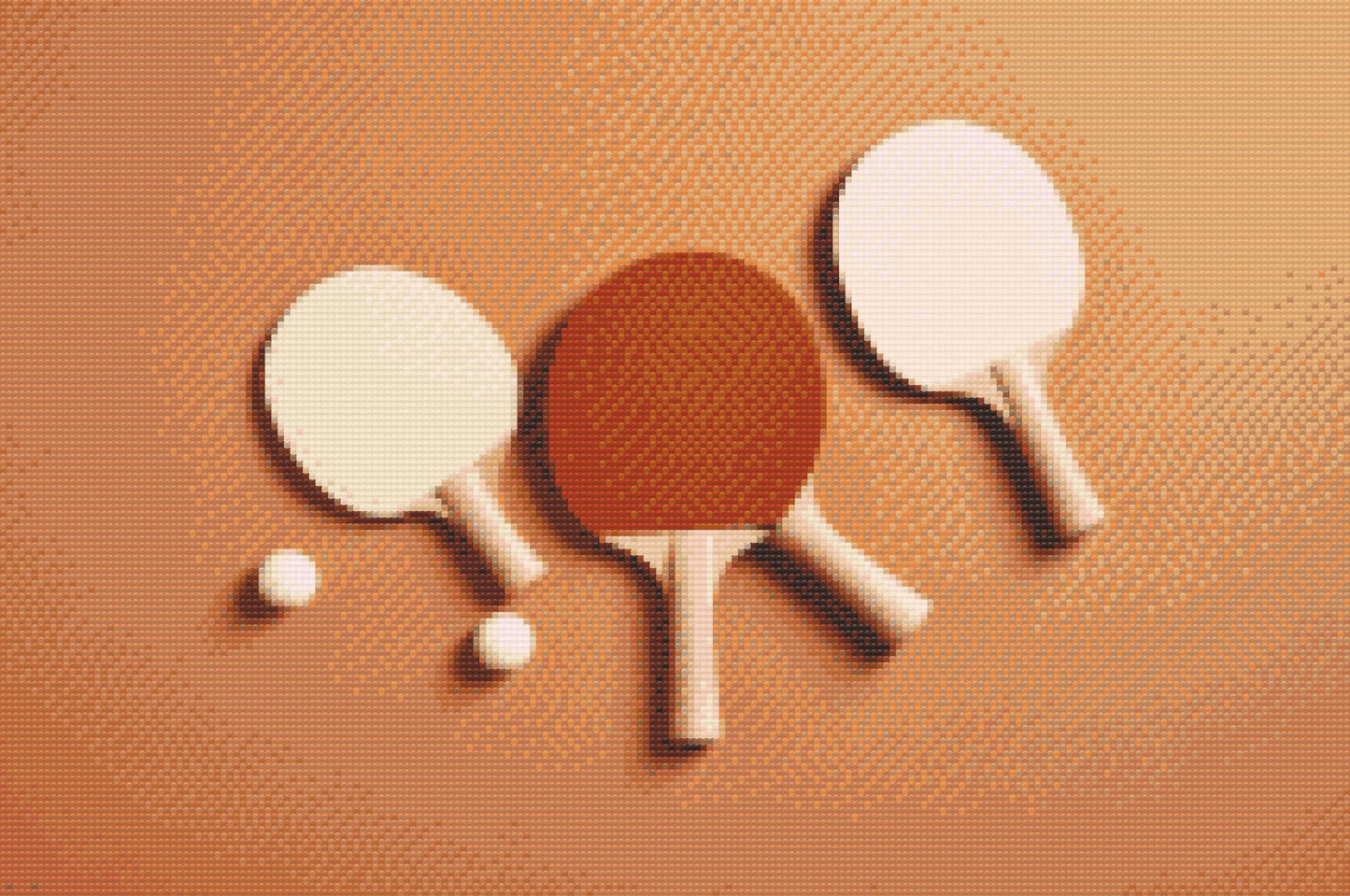 Diamond Painting - Bordtennis