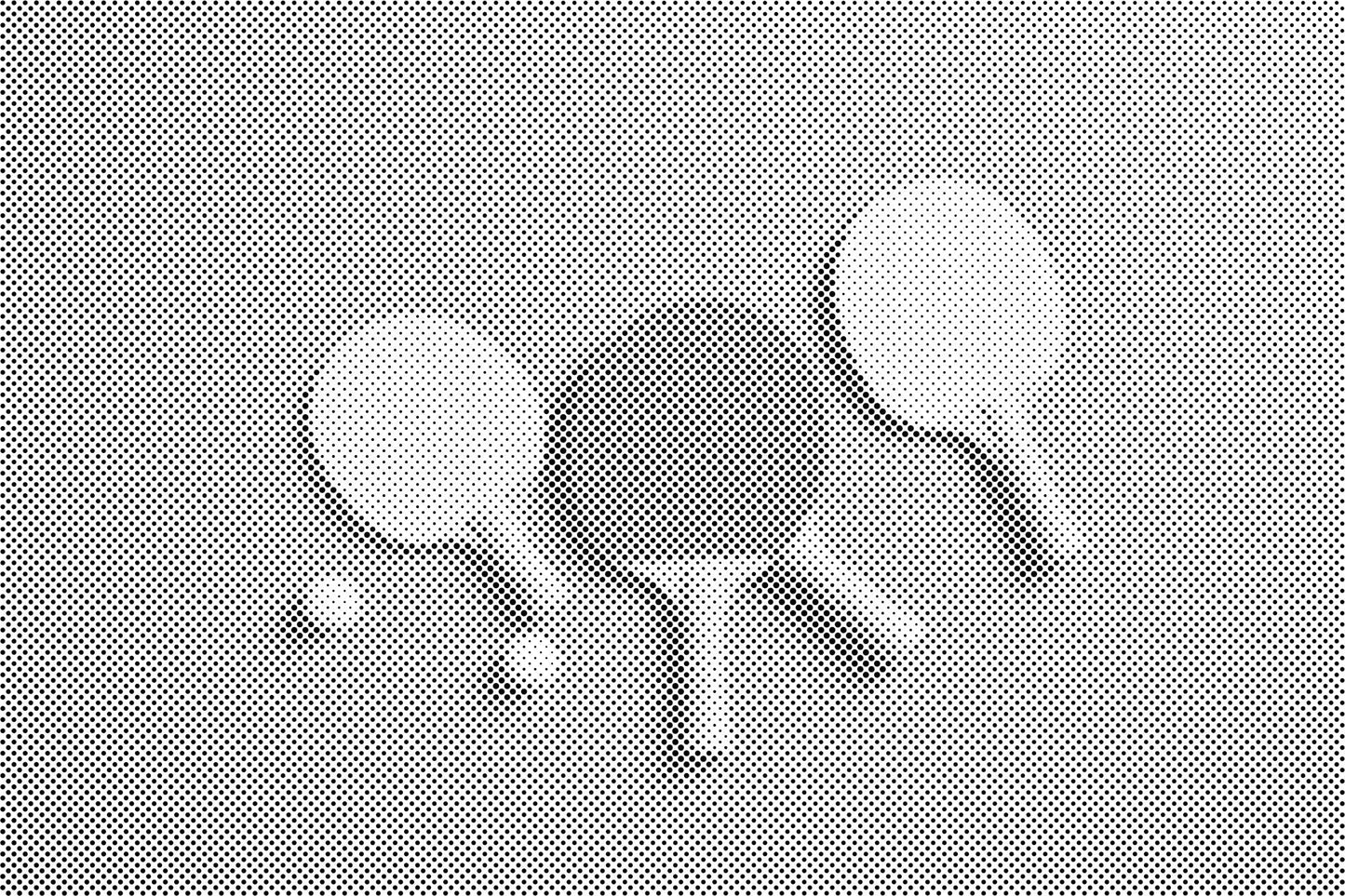 Mal-med-prikker -  Bordtennis