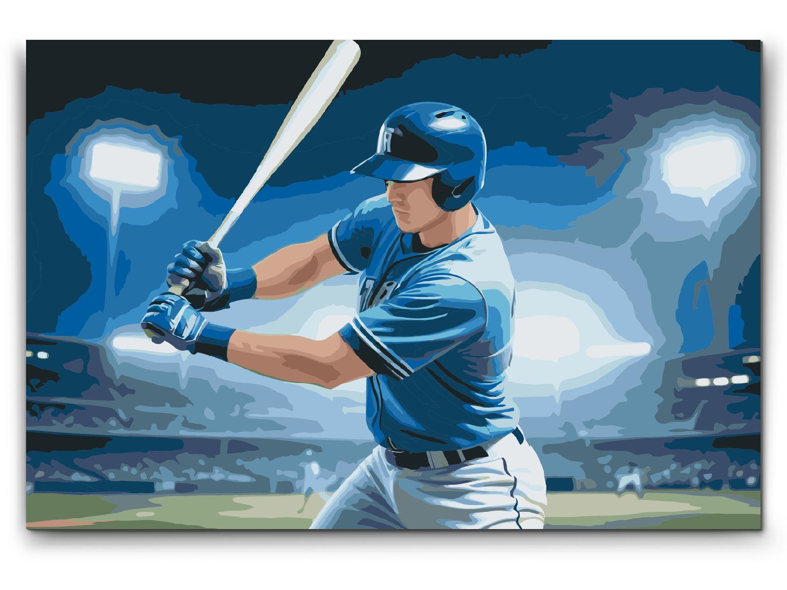 Paint by Numbers - Baseball