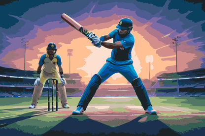 Paint by Numbers - Cricket