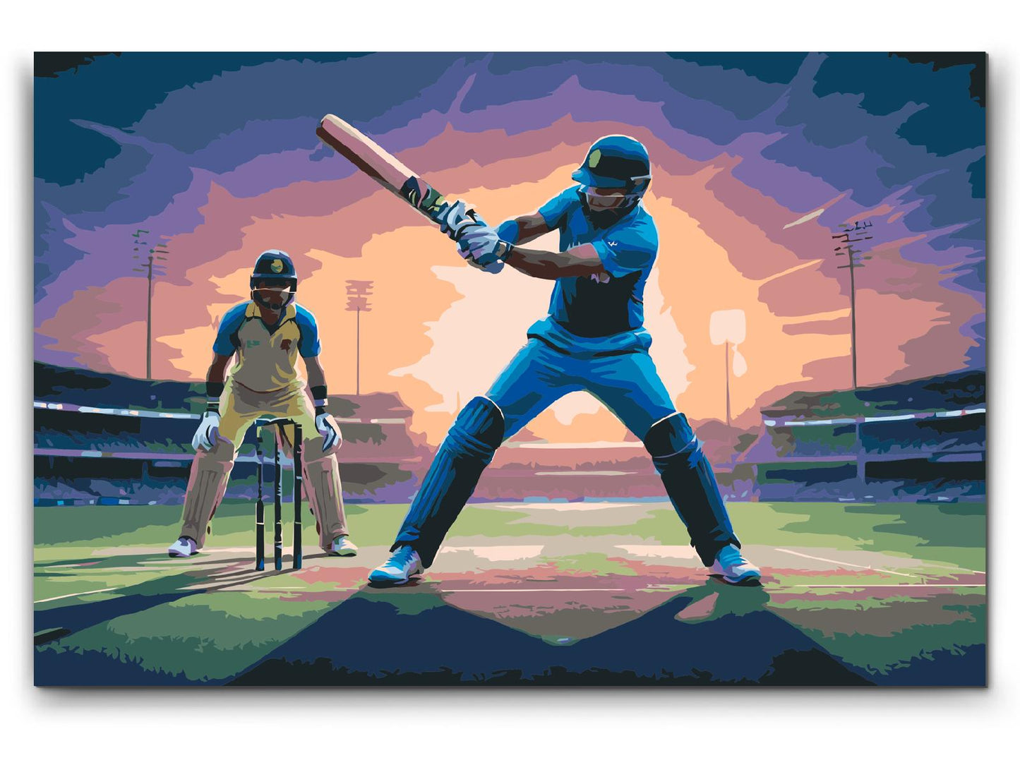 Paint by Numbers - Cricket