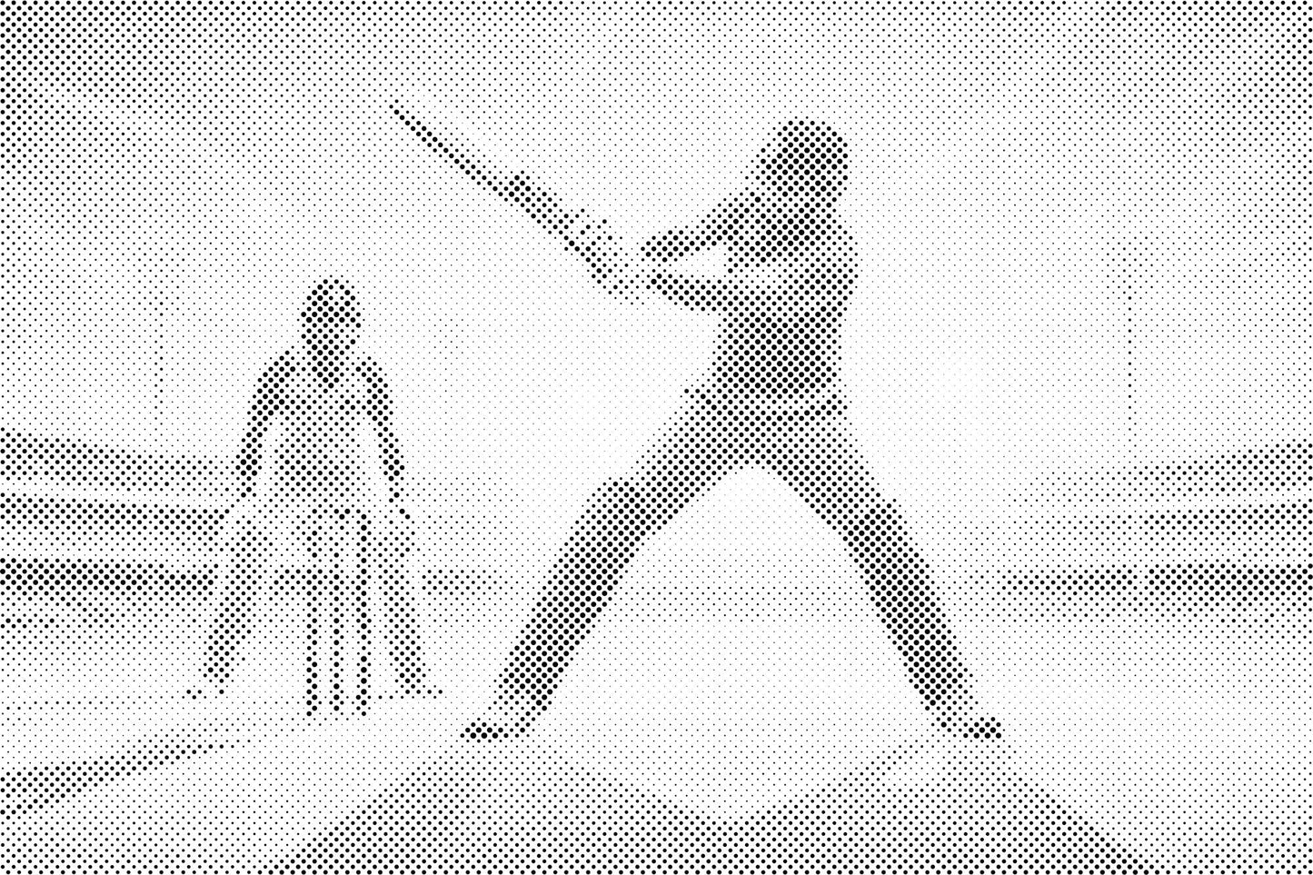 Mal-med-prikker -  Cricket