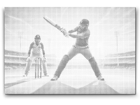 Mal-med-prikker -  Cricket