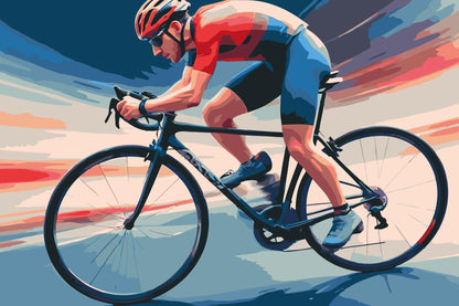 Paint by Numbers - Cyklist