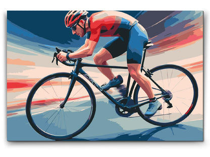 Paint by Numbers - Cyklist