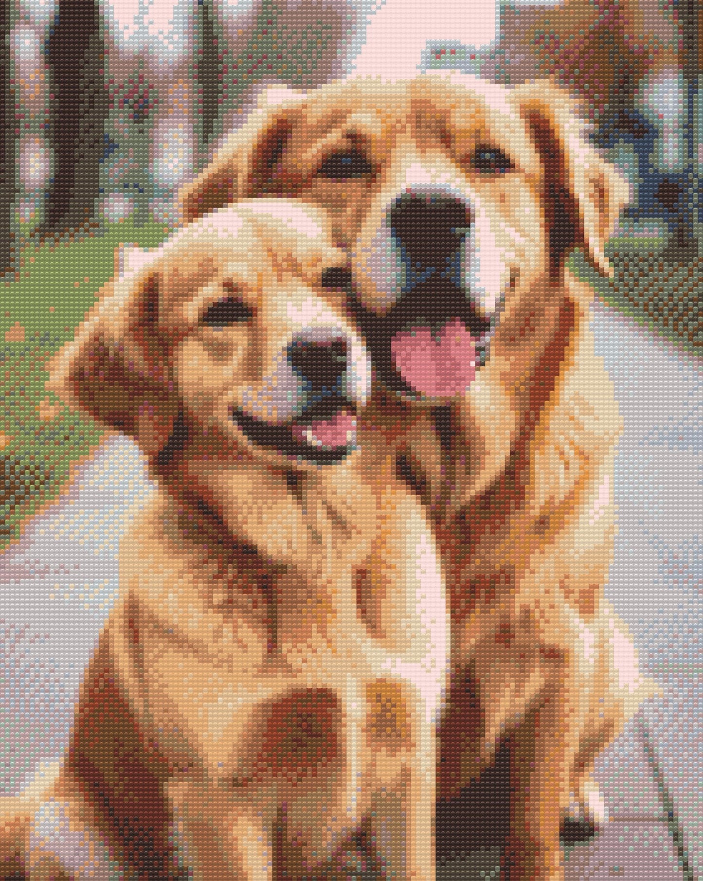 Diamond Painting - Hunde forelskede
