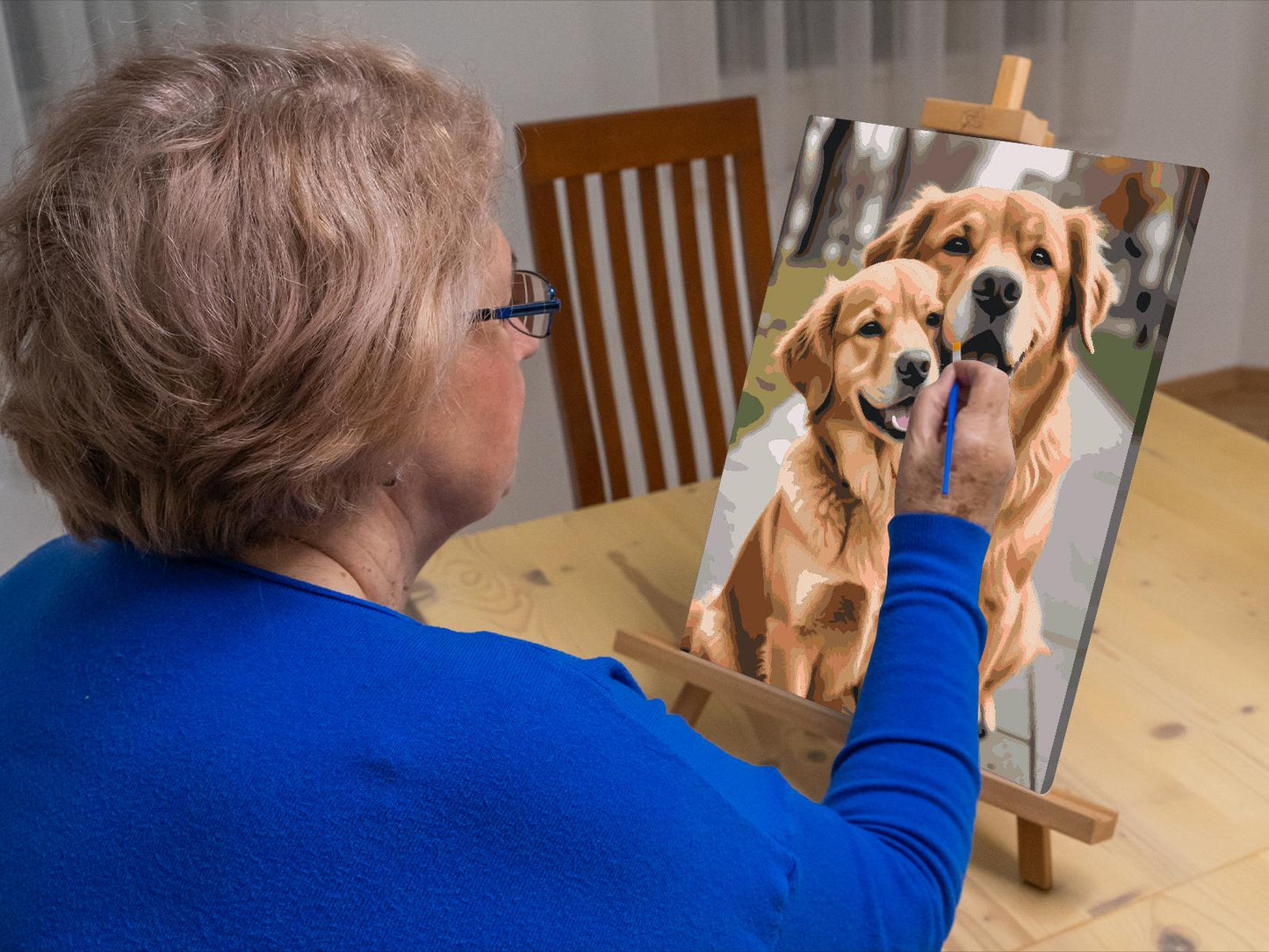 Paint by Numbers - Hunde forelskede