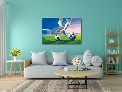 Paint by Numbers - Fodbold på banen