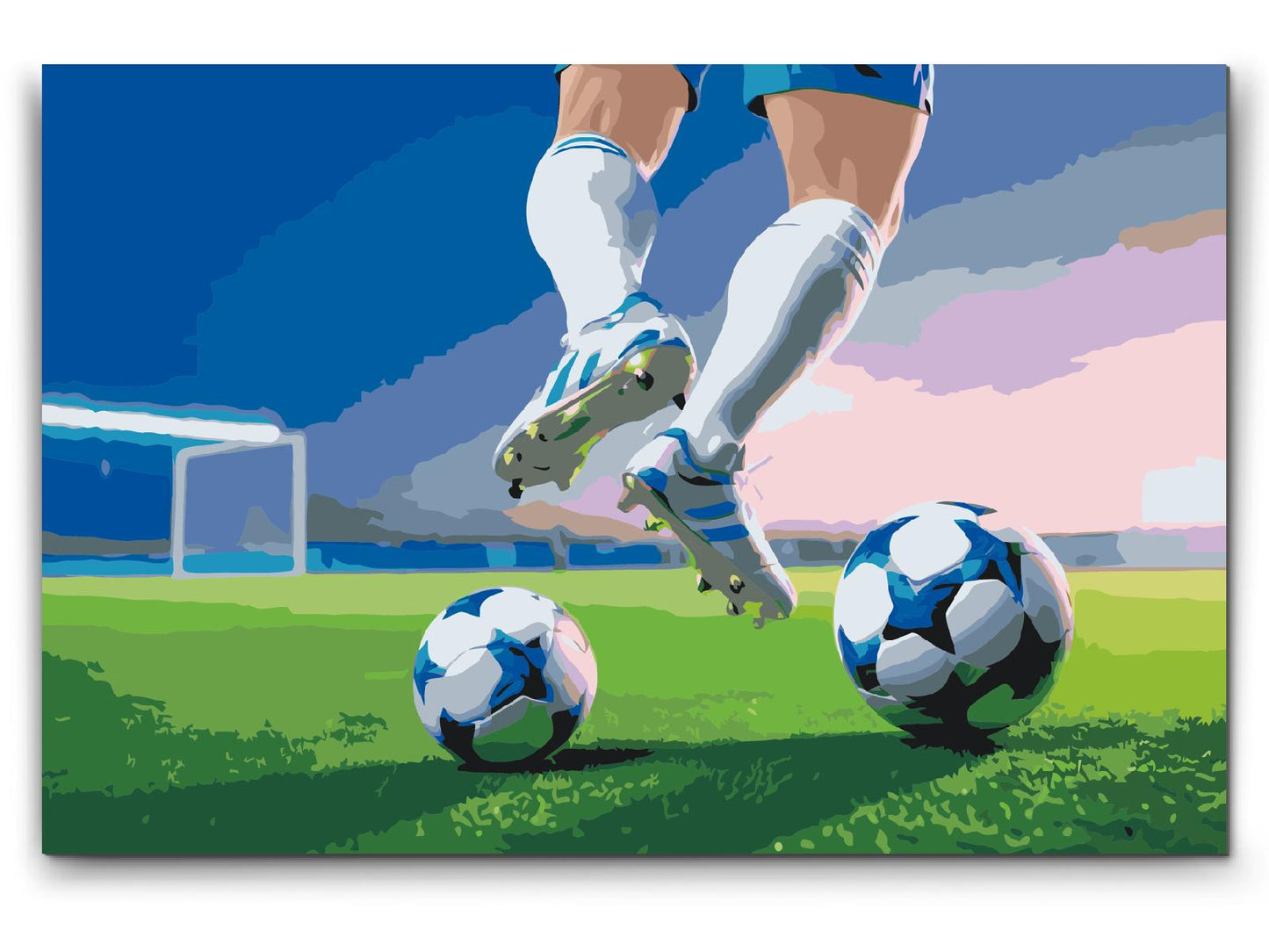 Paint by Numbers - Fodbold på banen