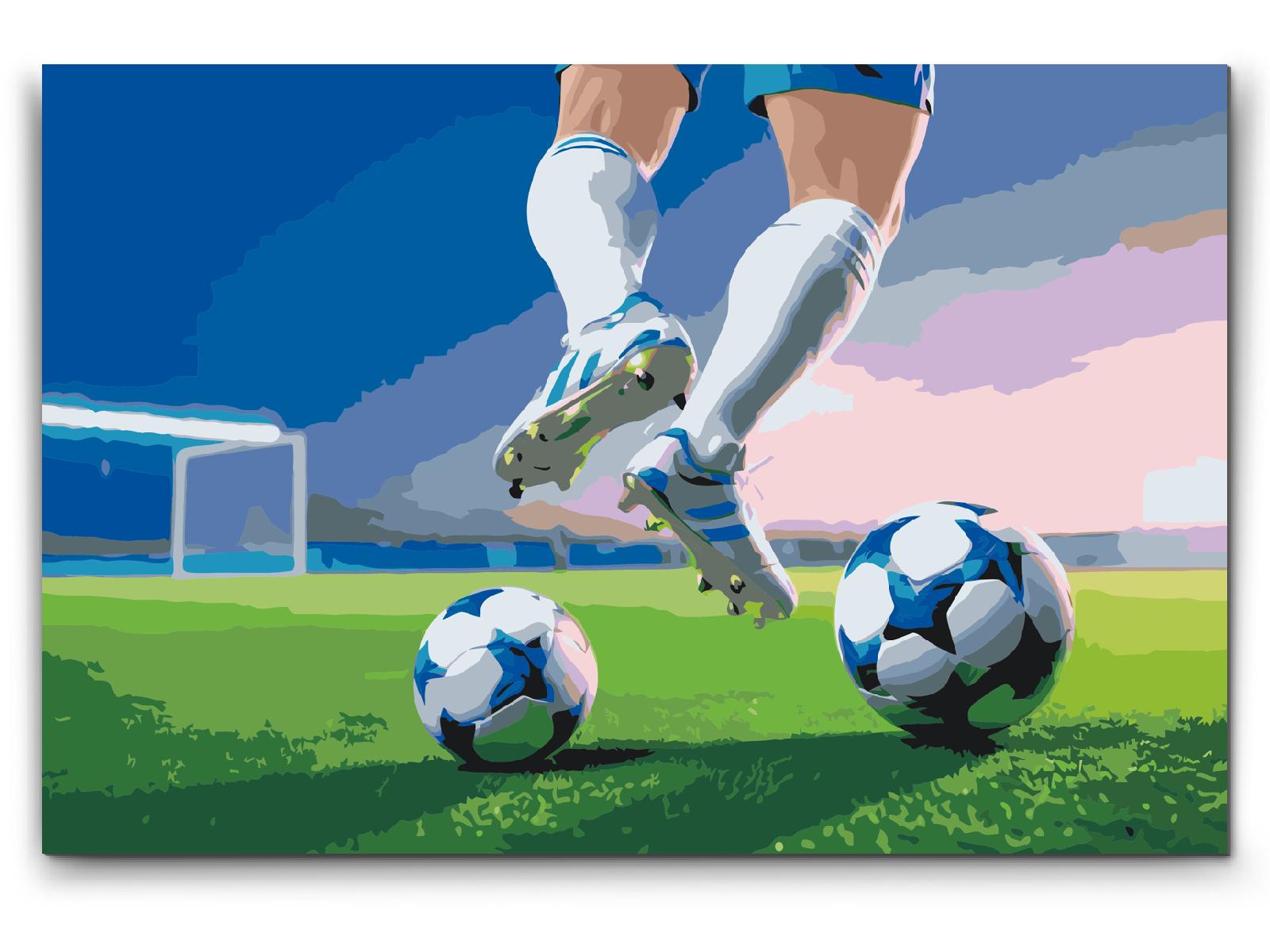Paint by Numbers - Fodbold på banen