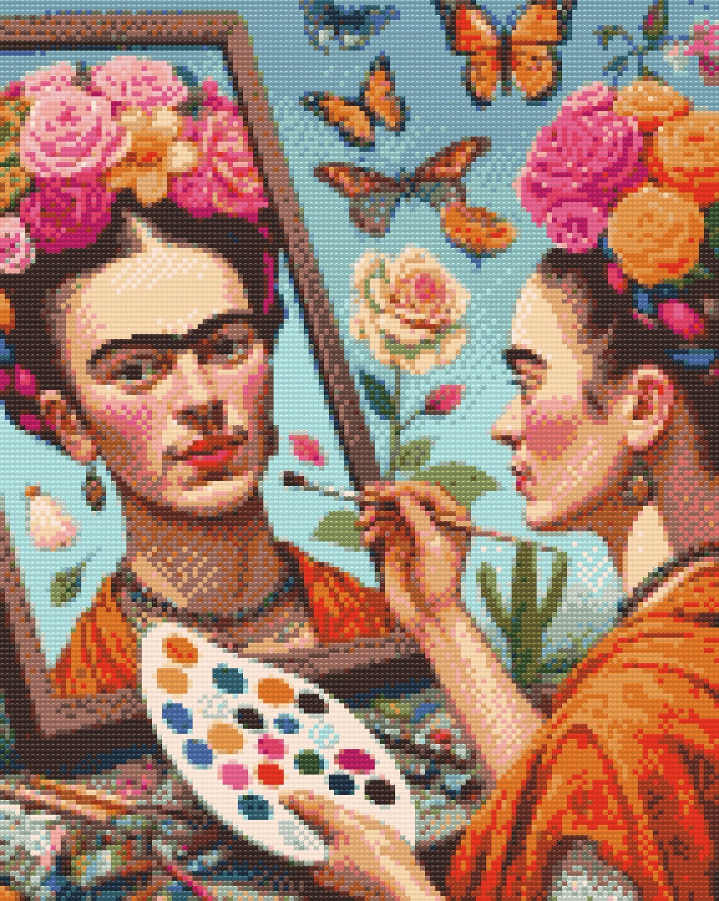 Diamond Painting - Frida Kahlo-maleri