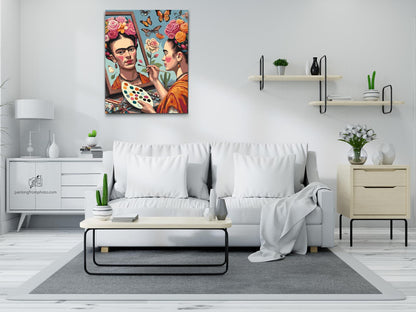 Paint by Numbers - Frida Kahlo-maleri