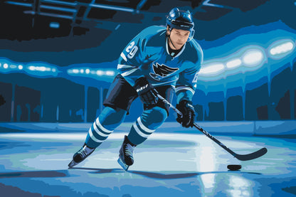 Paint by Numbers - Ice hockey