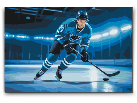 Paint by Numbers - Ice hockey