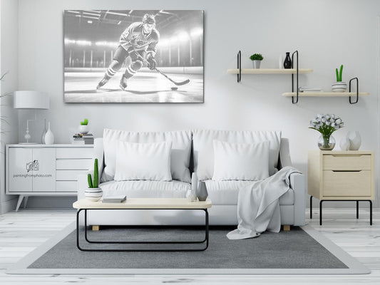 Mal-med-prikker -  Ice hockey