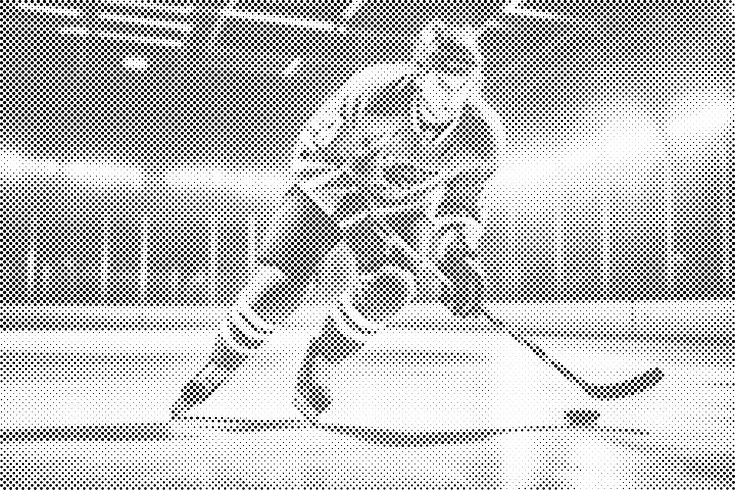 Mal-med-prikker -  Ice hockey