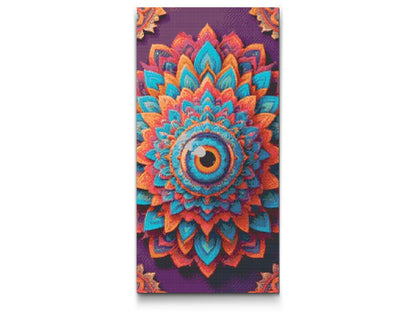 Diamond Painting - Mandala med et blik i midten