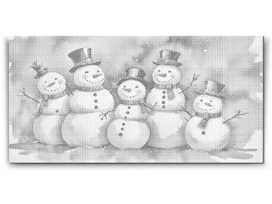  En Familie af Snemænd