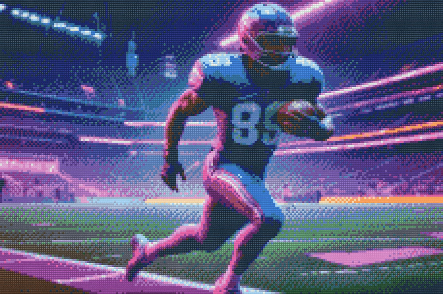Diamond Painting - Amerikansk fodbold