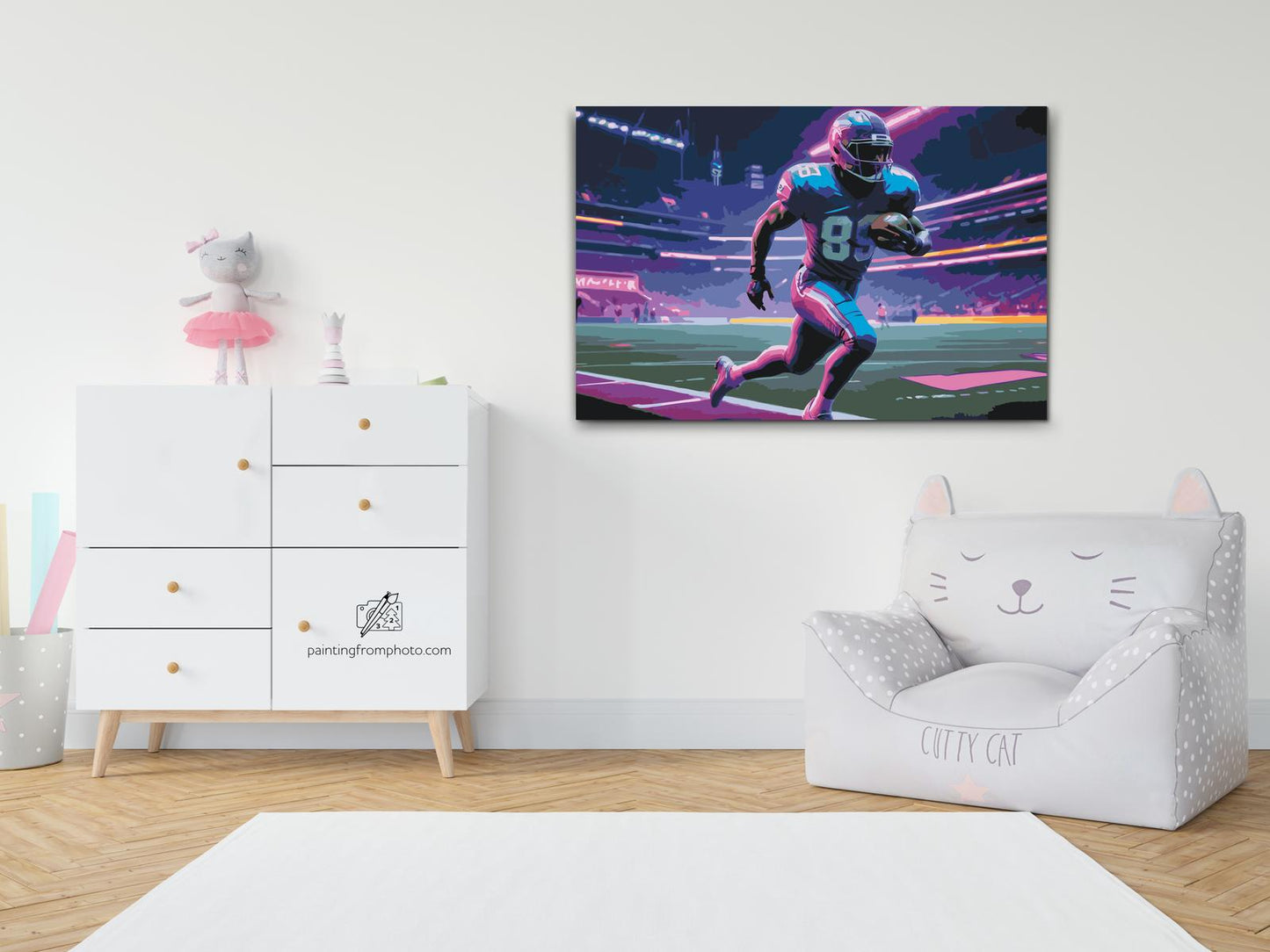 Paint by Numbers - Amerikansk fodbold
