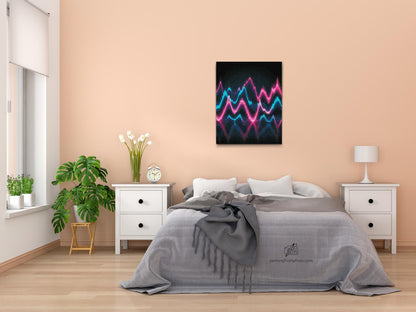 Diamond Painting - Musikbølger
