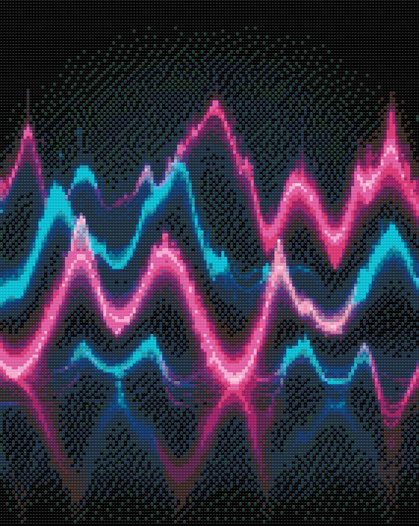 Diamond Painting - Musikbølger