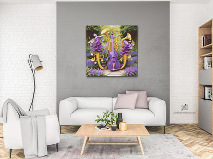 Diamond Painting - Musikalsk have