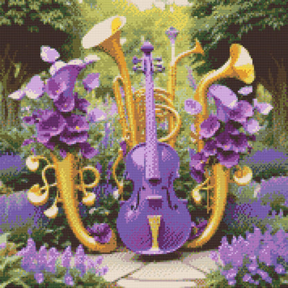 Diamond Painting - Musikalsk have