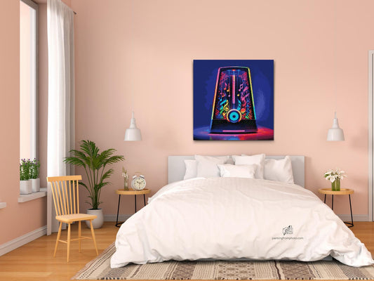 Diamond Painting - Musikafspiller
