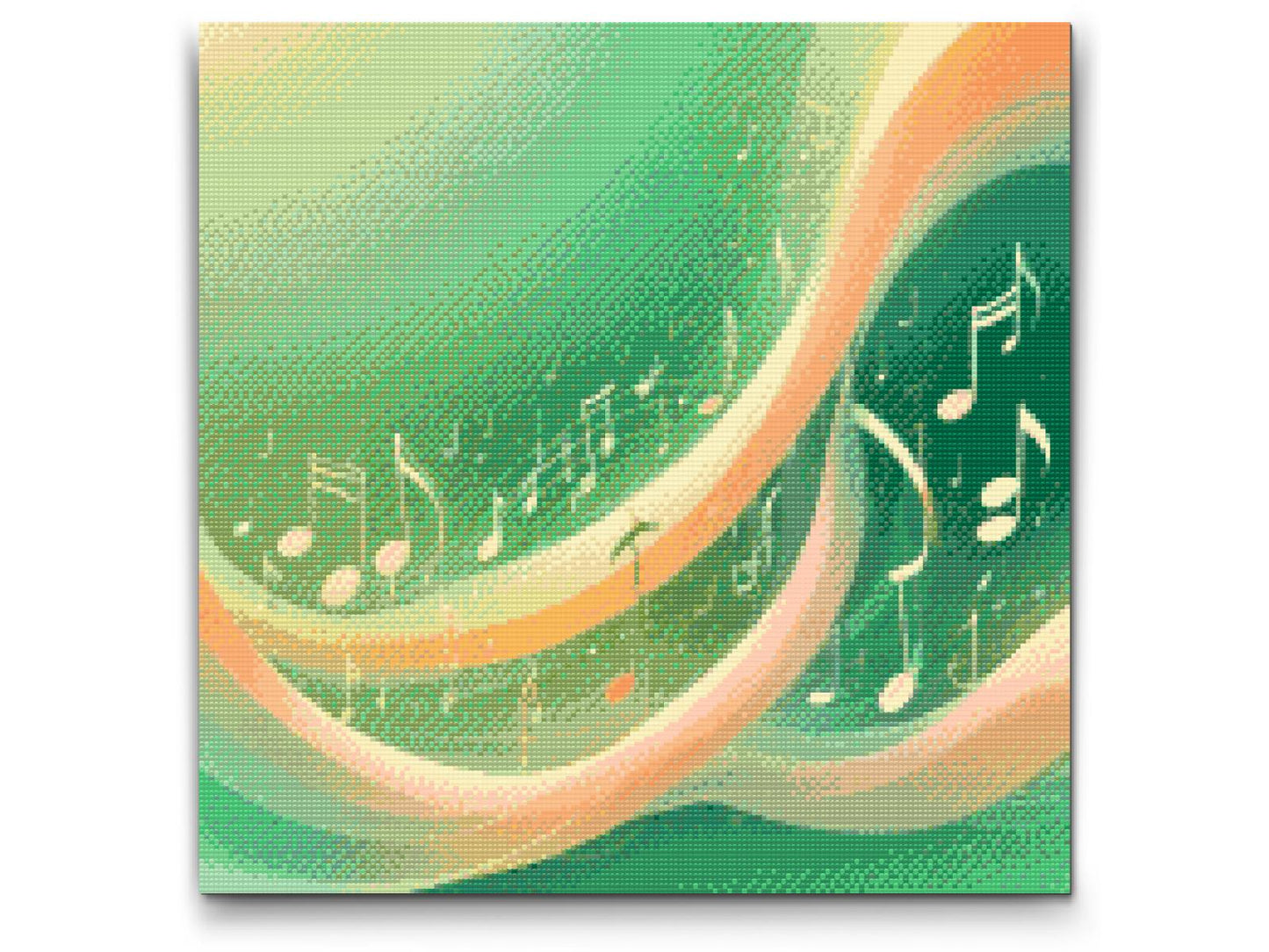 Diamond Painting - Noter om bølger 2