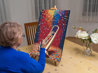 Paint by Numbers - Trombone