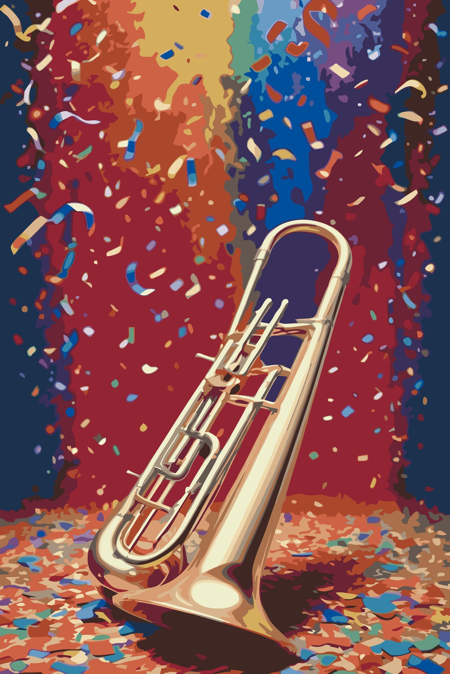 Paint by Numbers - Trombone
