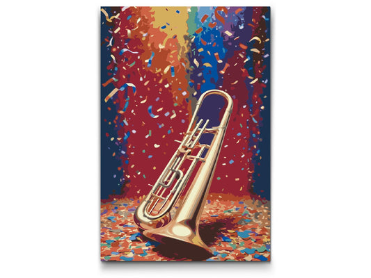 Paint by Numbers - Trombone